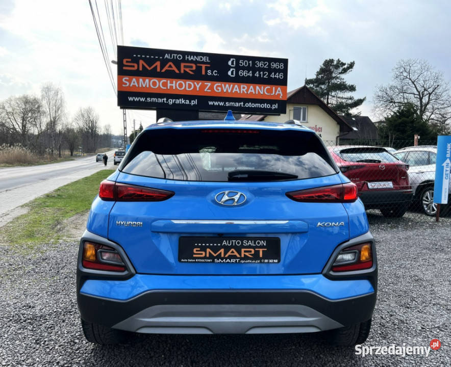 Hyundai Kona Ledy Kamera Navi HUD Lakier PERŁA I