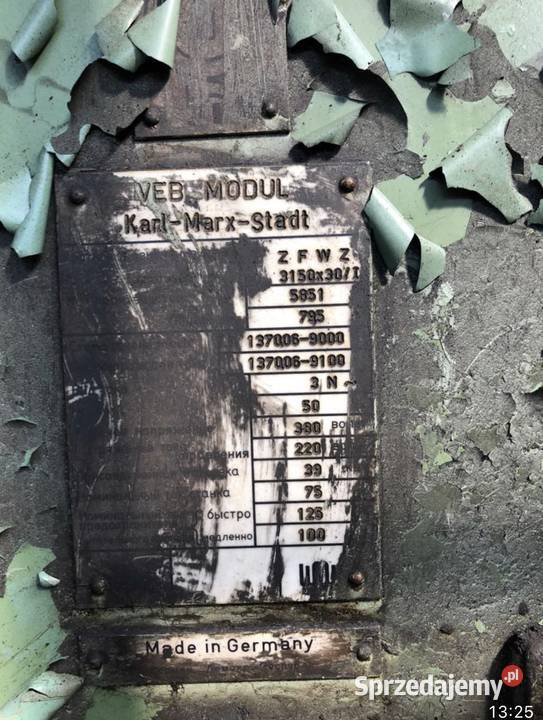 ZFWZ3150 frezarka do zebow