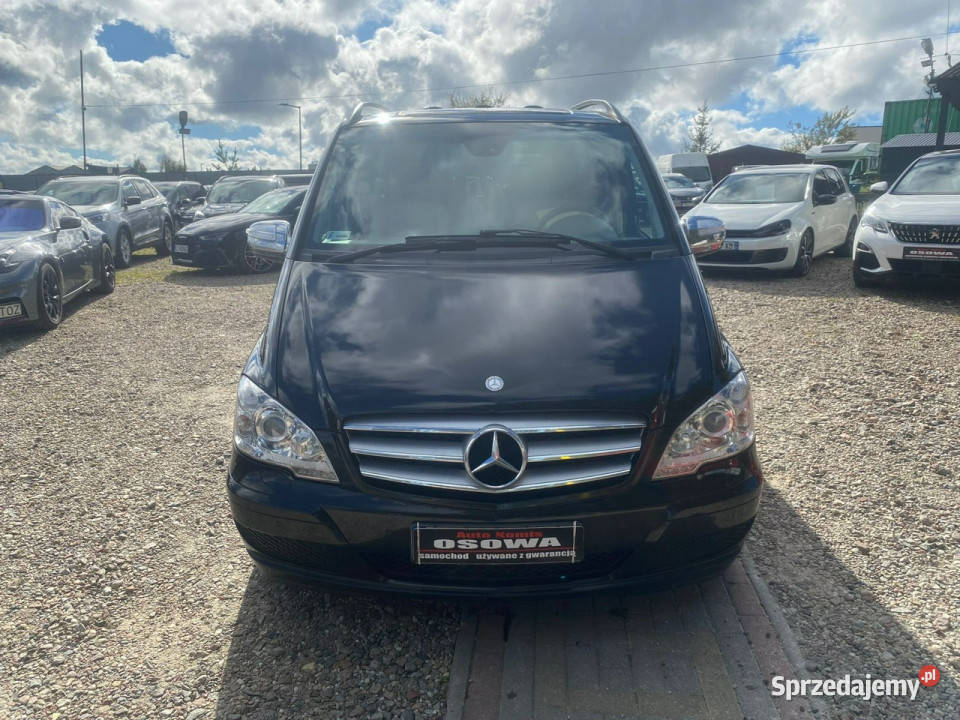 Mercedes Viano 30 V6 225 WERSJA BUISSNES SKORY aluminiowe felgi pomorskie