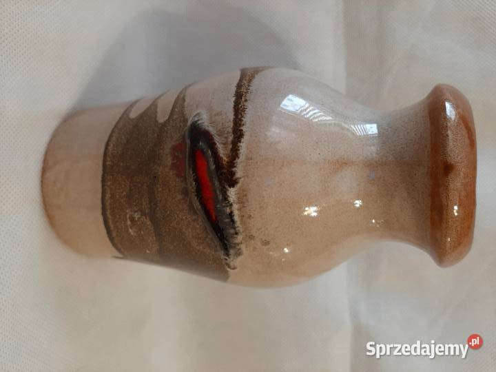Kolekcjonerski wazon niemiecki lava sygnowany Inowrocław sprzedam