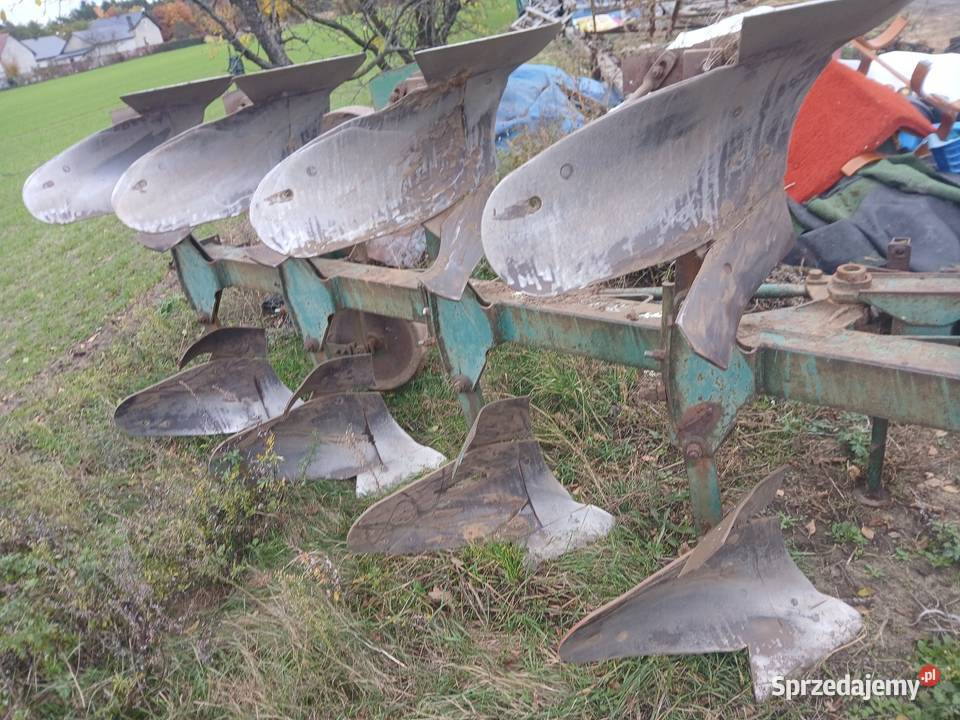 Pług obrotowy 4 skiby 211 31 Agrozet Sukov łódzkie sprzedam