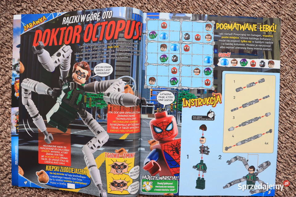 Lego Marvel SpiderMan gazetka 012024 Warszawa