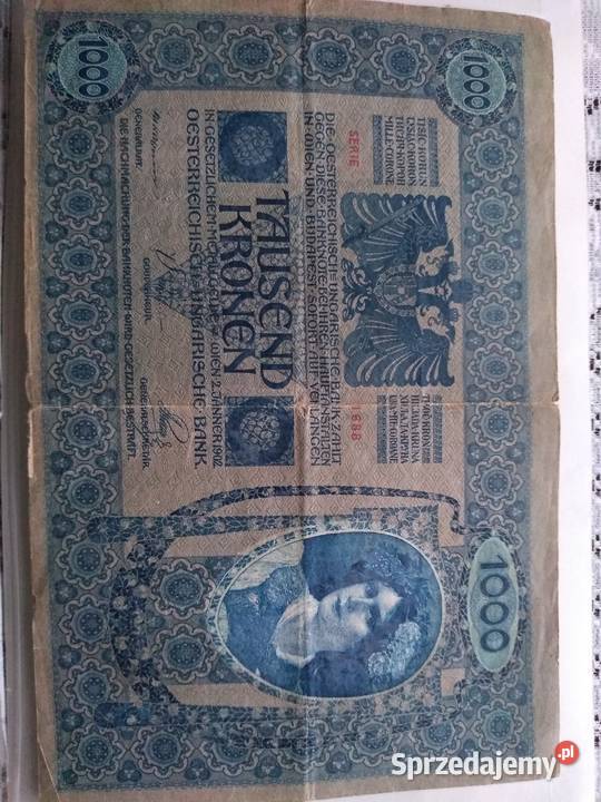 1000 koron Austro-Węgier