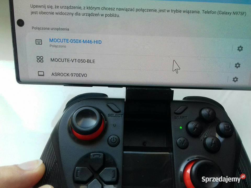 GamePad Bluetooth Mocute050 smartfonów tabletów kujawsko-pomorskie