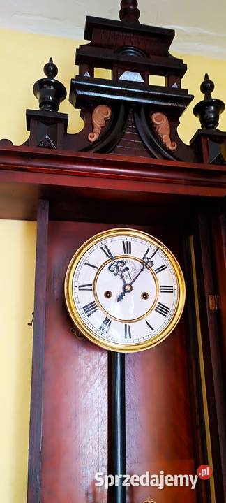 Zegar wiszący GB linkowy piękny sprawny Mielec