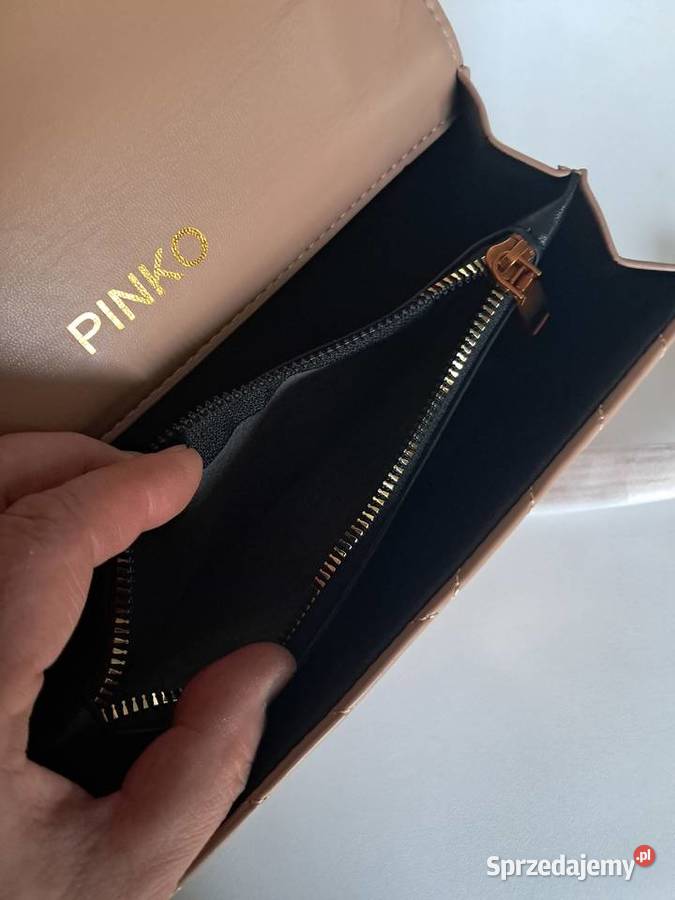 nowa beżowa torebka 24x14x8 brak metki Sandomierz sprzedam