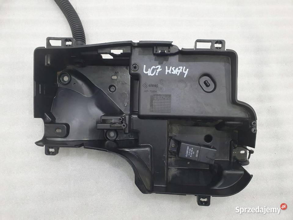 PODSTAWA OBUDOWA KOMPUTERA PEUGEOT 407 Obudowy filtrów