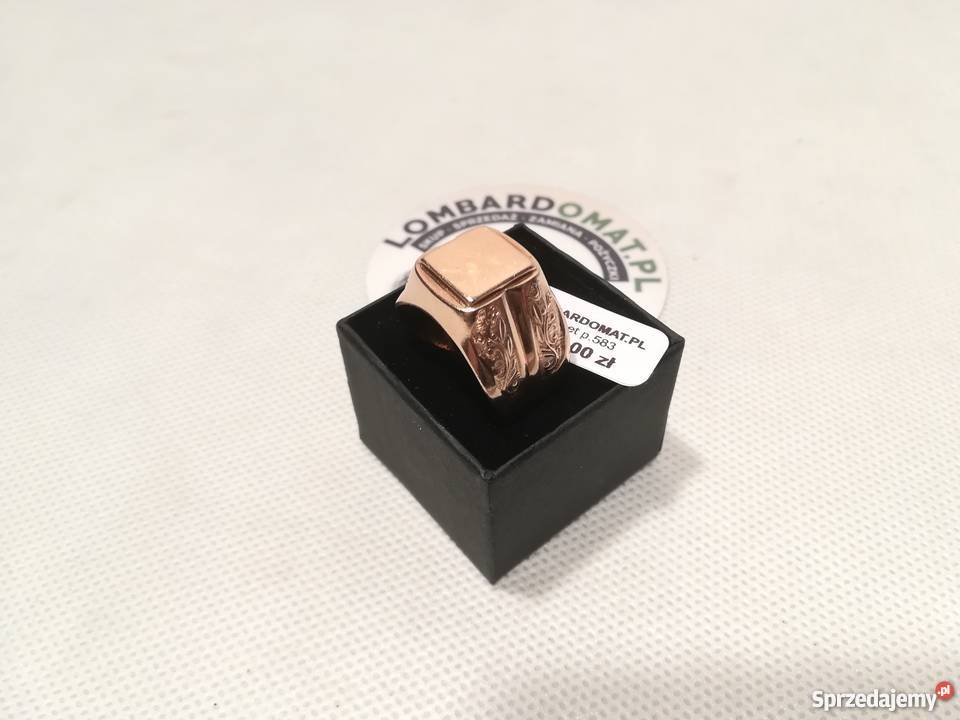 LOMBARDOMAT Sygnet złoty p583 1220g Giżycko