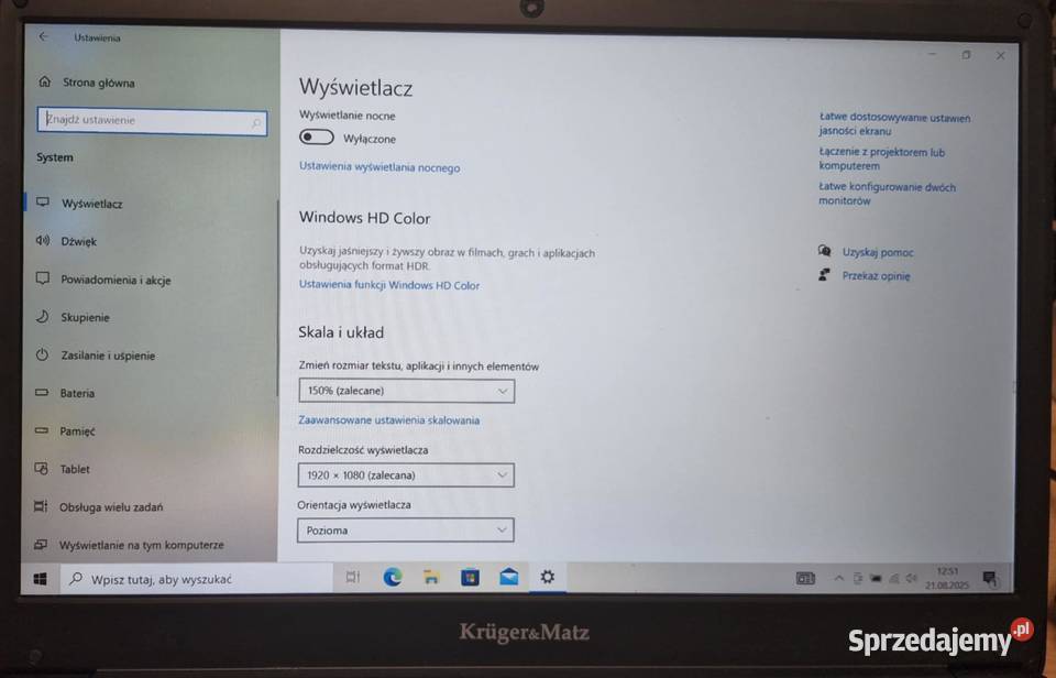 Laptop KrugerMatz Explore 1407 14 Intel Core i3