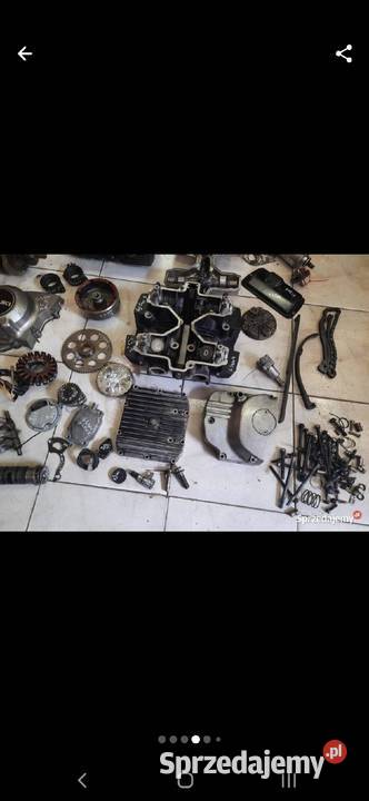 Suzuki GS 500 silnik części głowica wał cylinder