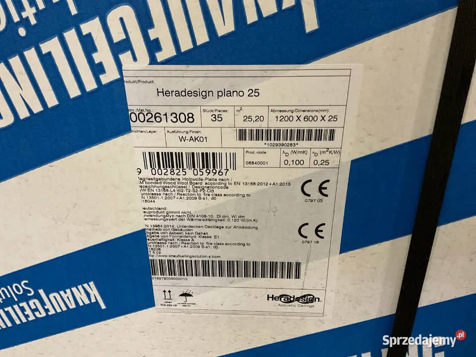 KNAUF HERADESIGN plano plus Akustyczne panele z Pozostałe Janowice Wielkie sprzedam