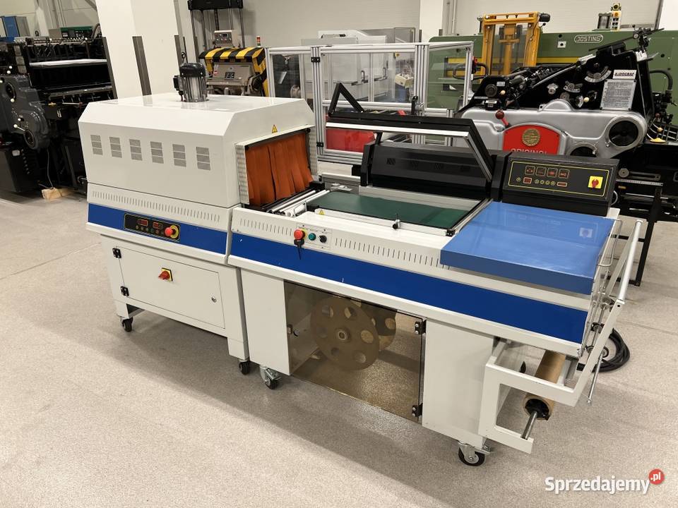 Zgrzewarka kątowa z tunelem obkurczającym Radom sprzedam