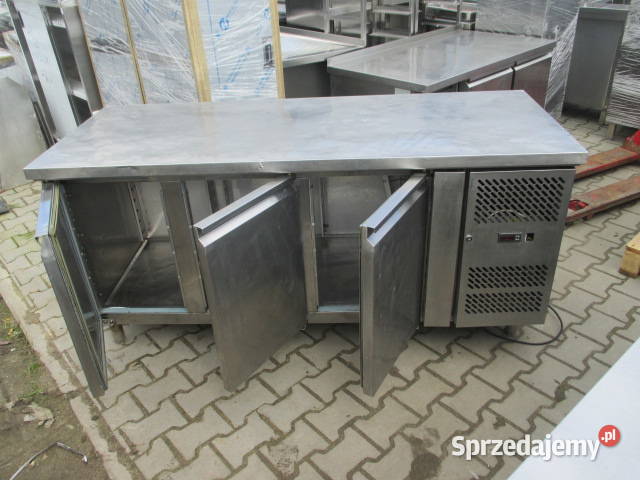 Stół Roboczy Stal Nierdzewna Drzwi Otwierane Ostrów Wielkopolski