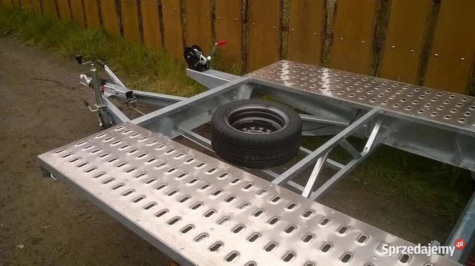 Laweta samochodowa przyczepa JUPITER 45x2 koła lawety Stargard sprzedam