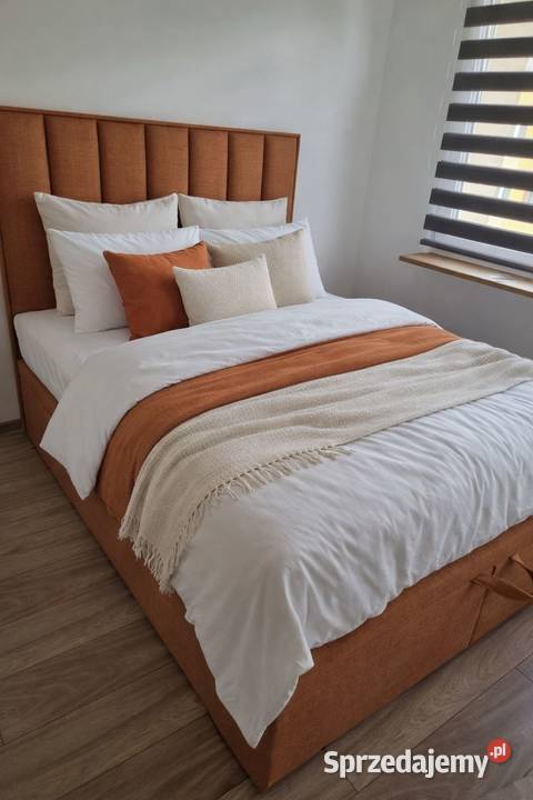 Łóżko kontynentalne otwierane z pojemnikiem Ostromice sprzedam