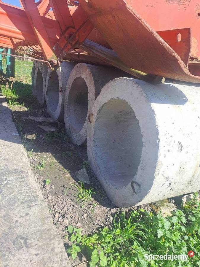 Kręgi betonowe na przepust 40 Zamość