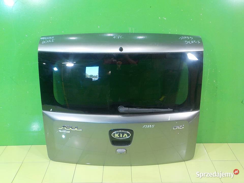KIA SOUL I 16 CRDI 11r 5D klapa tyl kompletna Suków