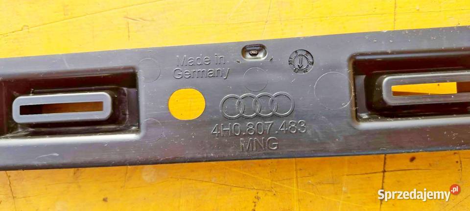 AUDI A8 D4 SEDAN ŚLIZG UCHWYT MOCOWANIE ZDERZAKA osobowe mazowieckie Radom