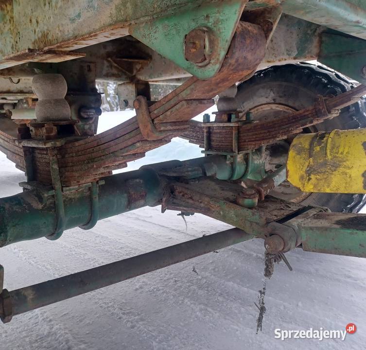 Rozrzutnik obornika 2 osiowy Czarna Białostocka nieuszkodzony Piaski