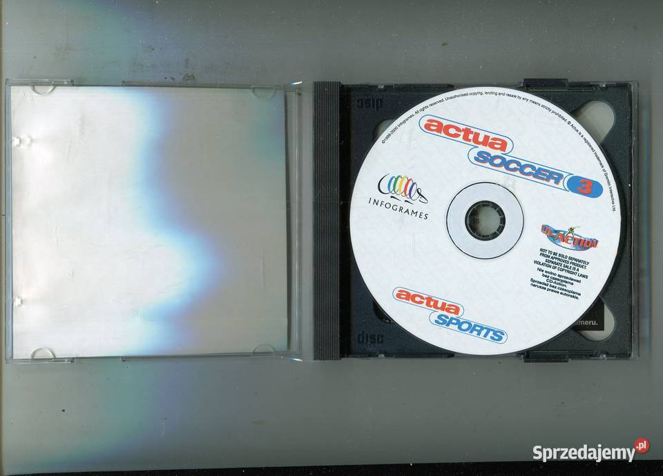 Actua Soccer 3 Gra CD Szczecin sprzedam