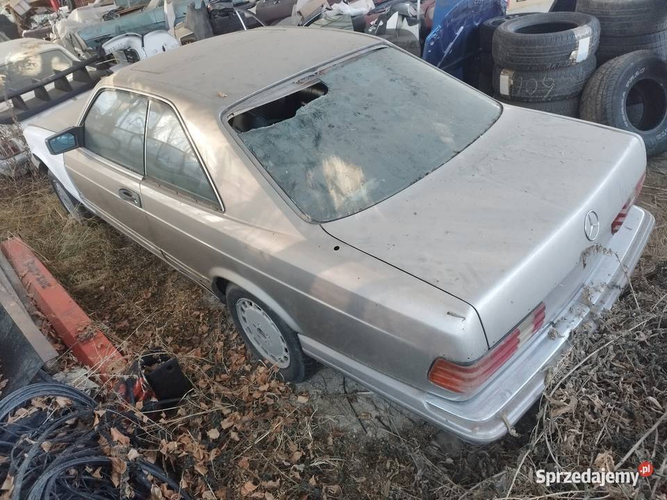 Mercedes SEC560 Sklasa coupe C126 projekt lubelskie
