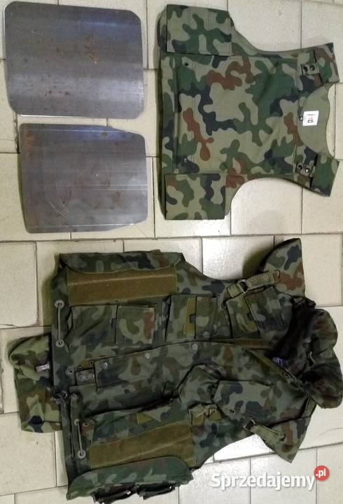 Kamizelka moro dwie blachy Hardox 500 5mm Skierniewice