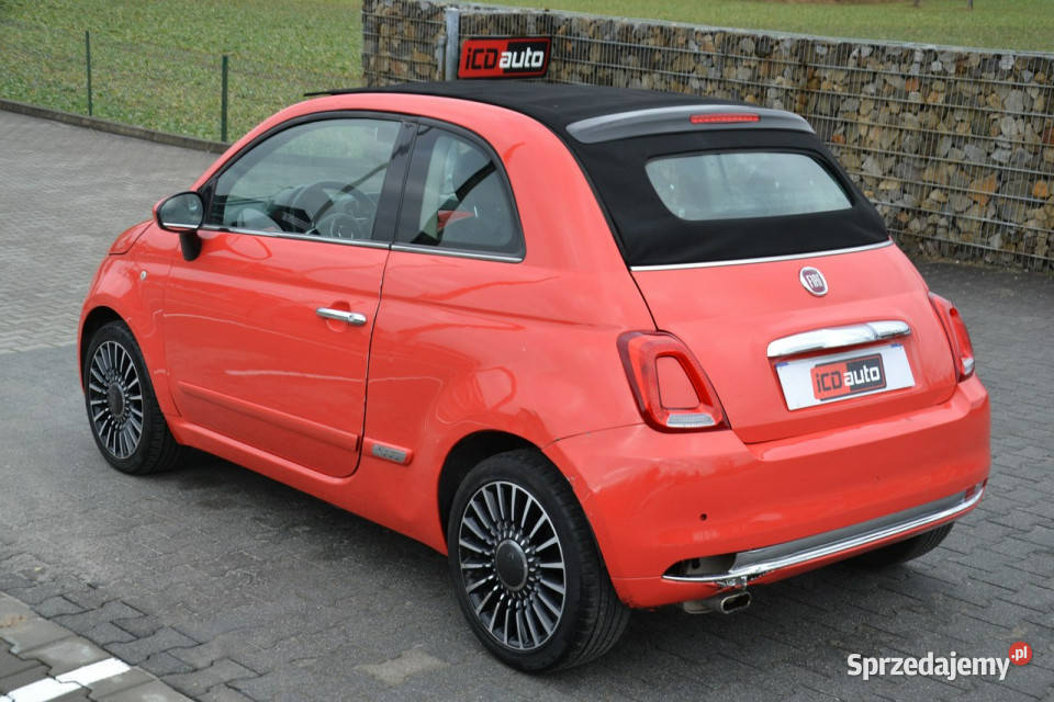Fiat 500 12 benzyna 70climatronic virtual małopolskie Kęty sprzedam