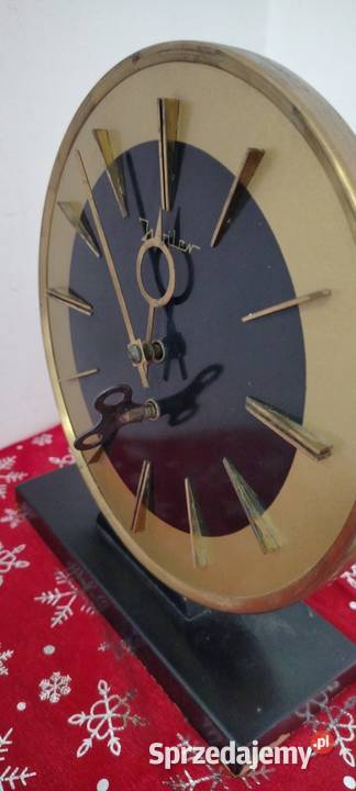 Zegar kominkowy JUBILER art deco