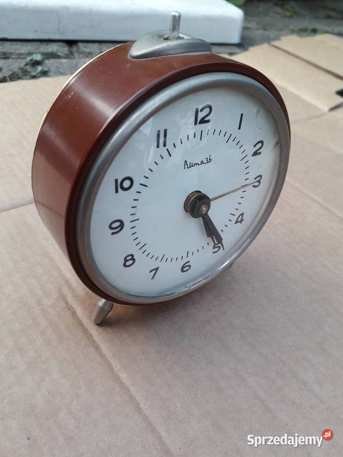 Oldskoolowy analogowy mechaniczny budzik Pozostałe Warszawa sprzedam