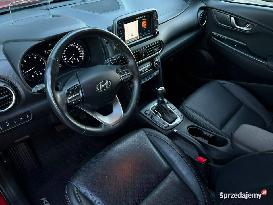 Hyundai Kona 16 TGDI 177 4WD 7DCT Premium Salon elektryczne lusterka Piotrków Trybunalski