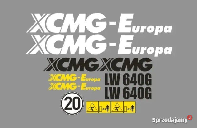 Naklejki oklejenie XCMG LW 640G Zamiennik mazowieckie Janików