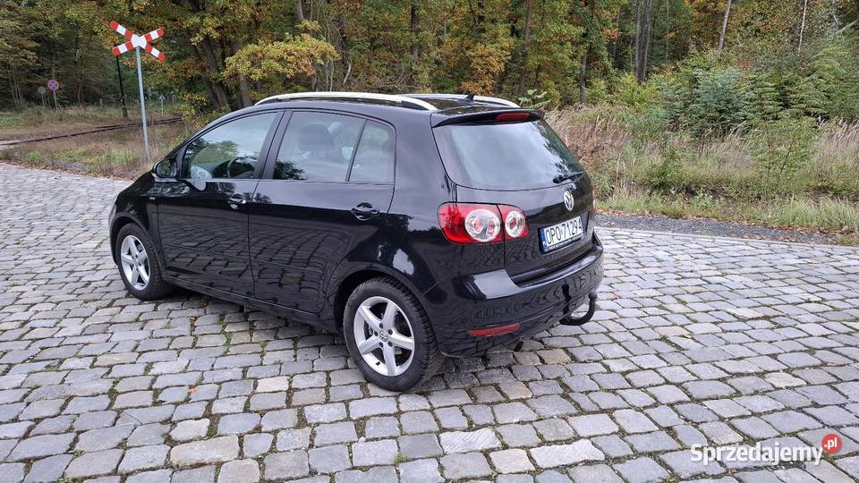 VW Golf Plus 12 tdi 105 2013 czarny Polska Nowa Wieś