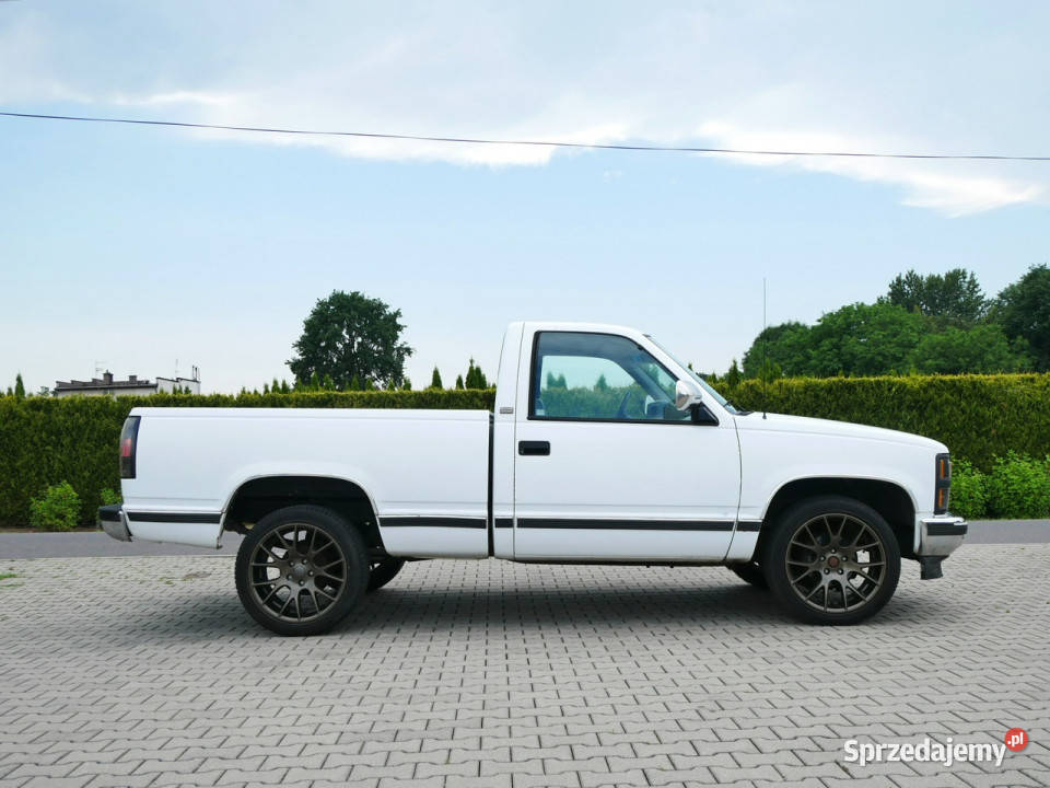 Chevrolet Silverado GMT400 57 V8 190 Automat biały Goczałkowice-Zdrój sprzedam