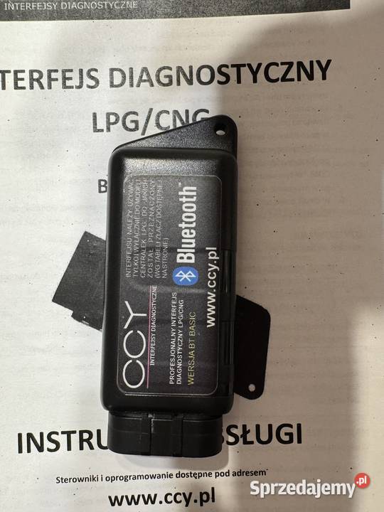 Interfejs diagnostyczny LPG Bluetooth CCY BT śląskie Woźniki