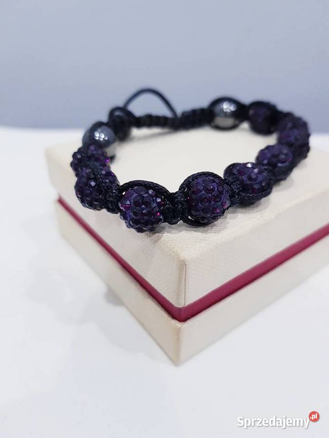 Damska bransoletka z kryształkami shamballa 2 Dąbrowa Górnicza