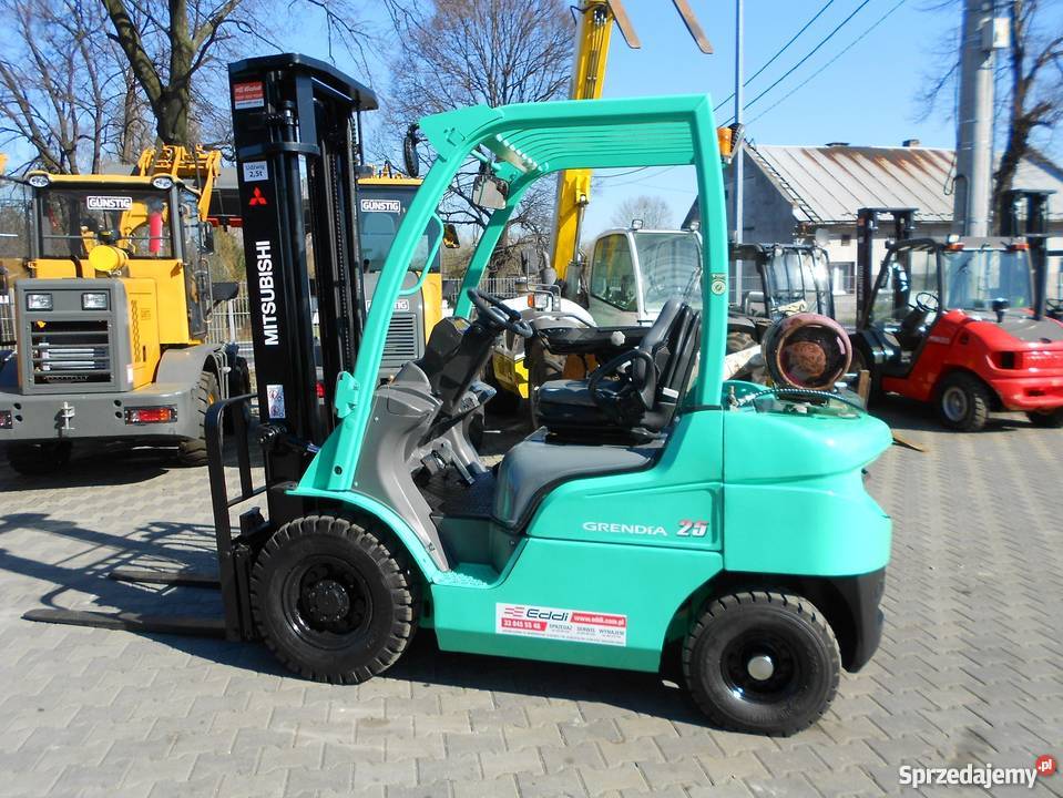 Wózek widłowy czołowy Mitsubishi FG25N 2012 LPG Wrocław