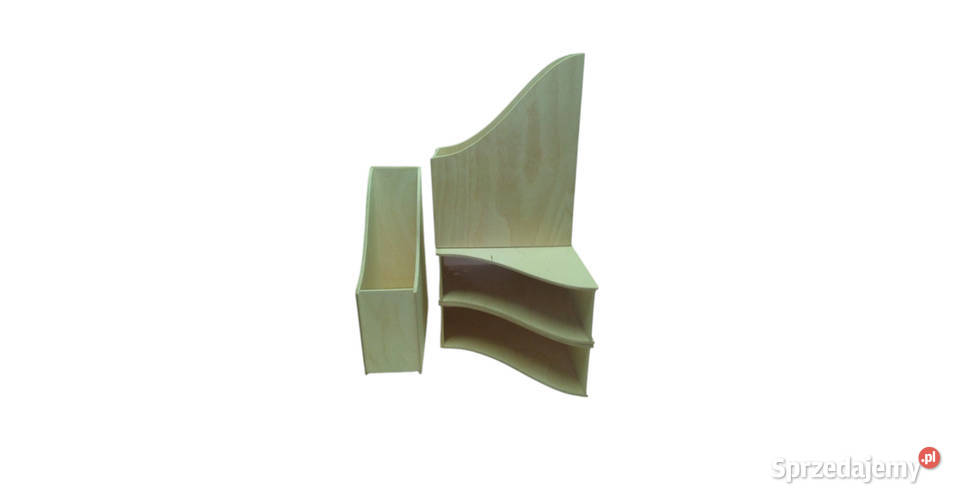 Drewniany Stojak na Dokumenty A4 Sklejka Skawica