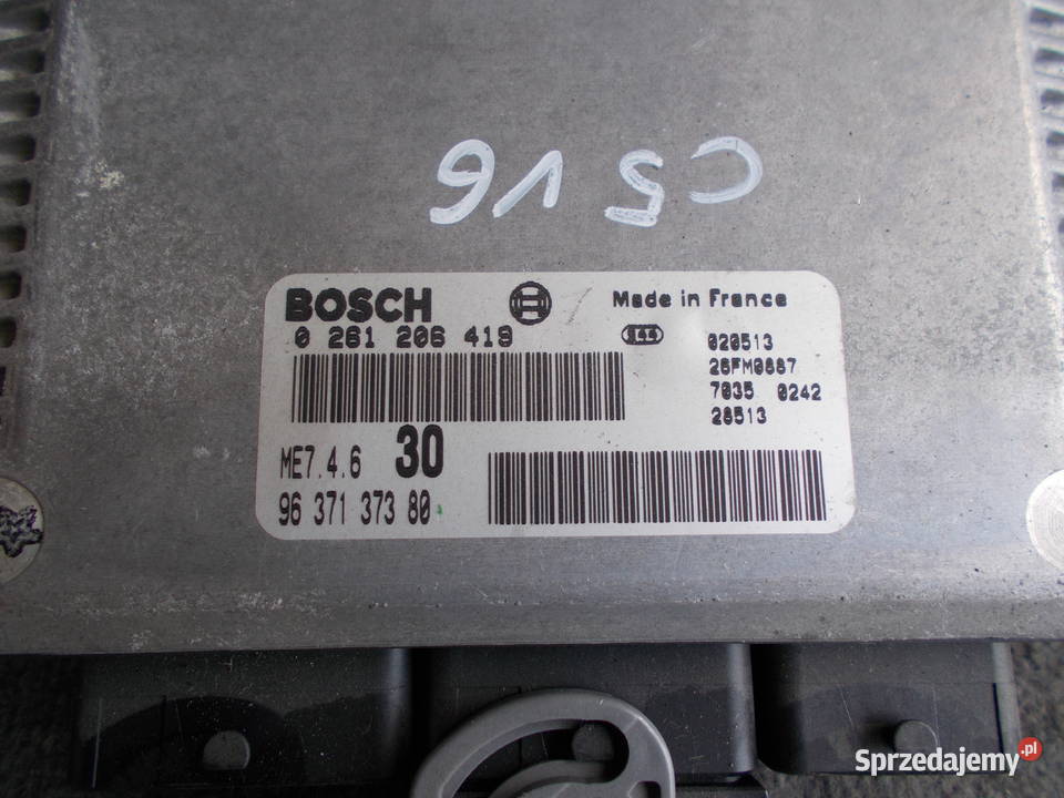 citroen c5 30 v6 02r komputer ME746 sterownik Zamość sprzedam