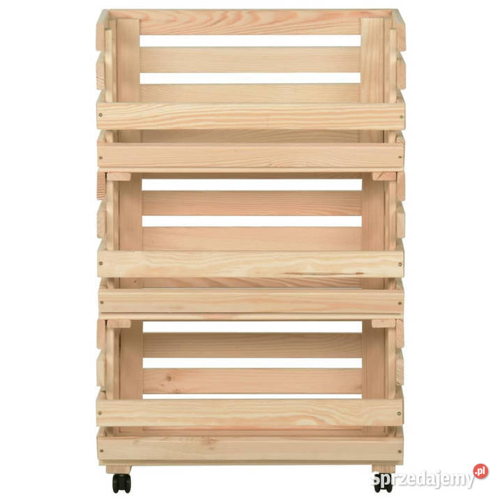 Wózek na warzywa 37x30x80 lite drewno sosnowe sprzedam