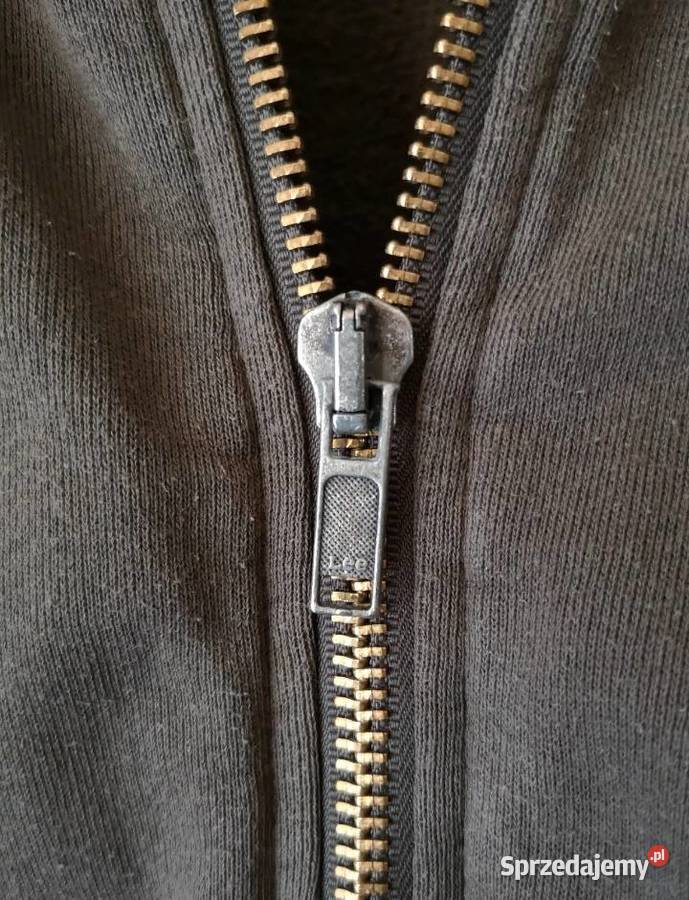 Bluza Lee ZipUp lata 9000 zgniła zieleń rozmiar Katowice