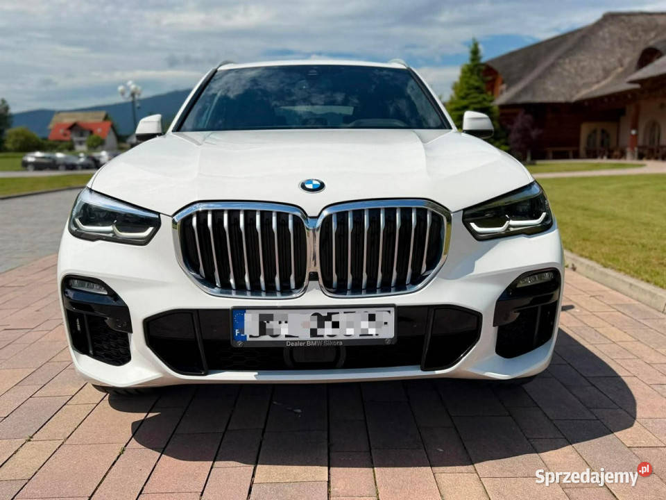 BMW X5 231 M pakiet xdrive 80 przebieg G05 2018 garażowany Łodygowice