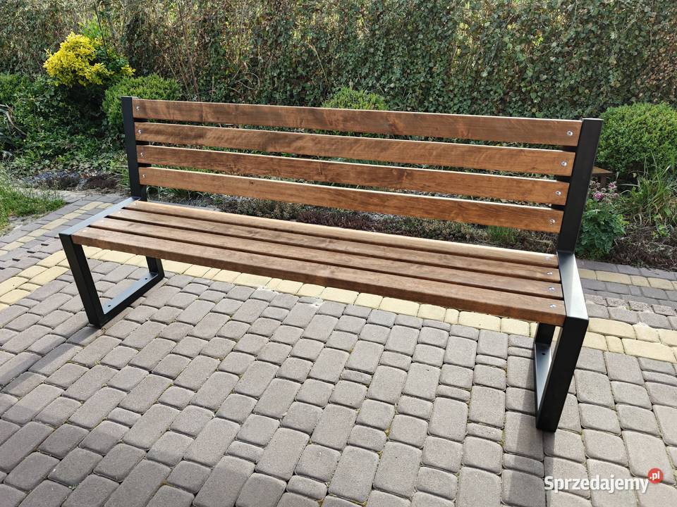 Ławka czarny lubelskie Michów