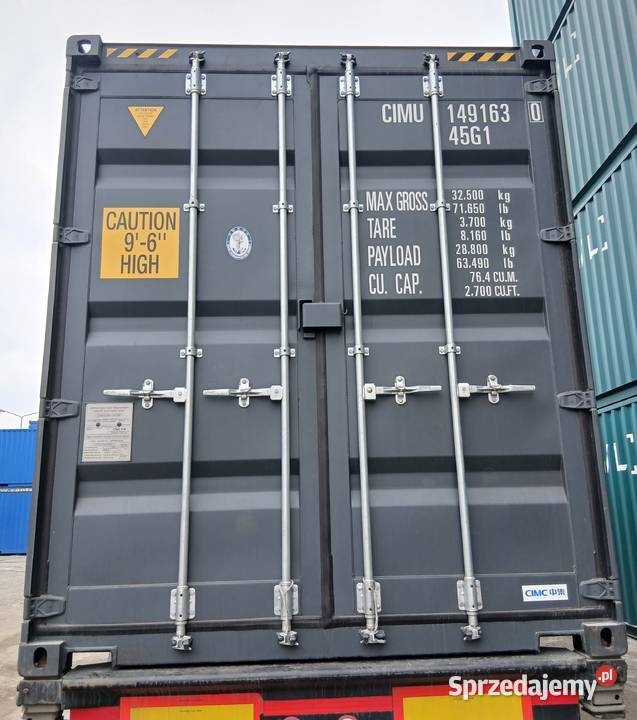 Kontener magazynowy morski 12m40HC Nowy Kielce