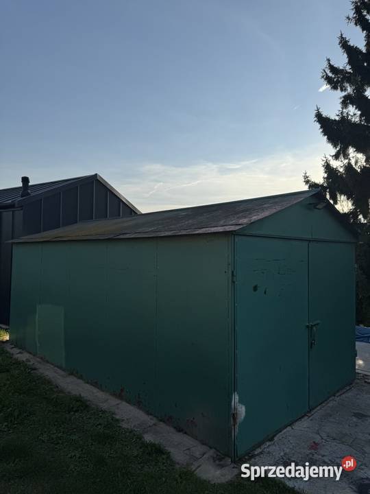 Sprzedam garaż blaszak 5x3 mega solidny grube Sandomierz sprzedam