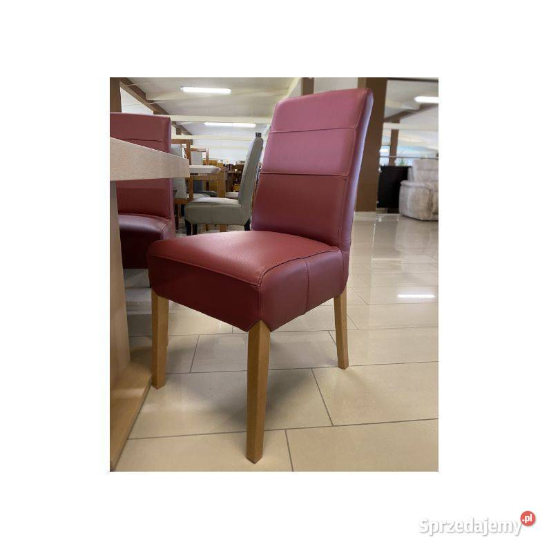 Krzesła Bianco w skórze naturalnej Producent Olesno