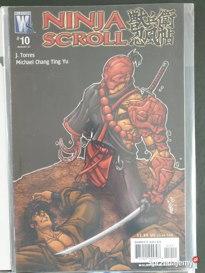 Manga Ninja Scroll 4 komiksy Marvel USA Gdynia