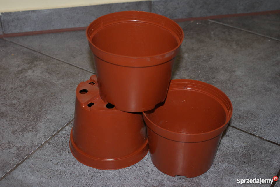 Doniczki produkcyjne śr12 065L 10 brązowe 16gr