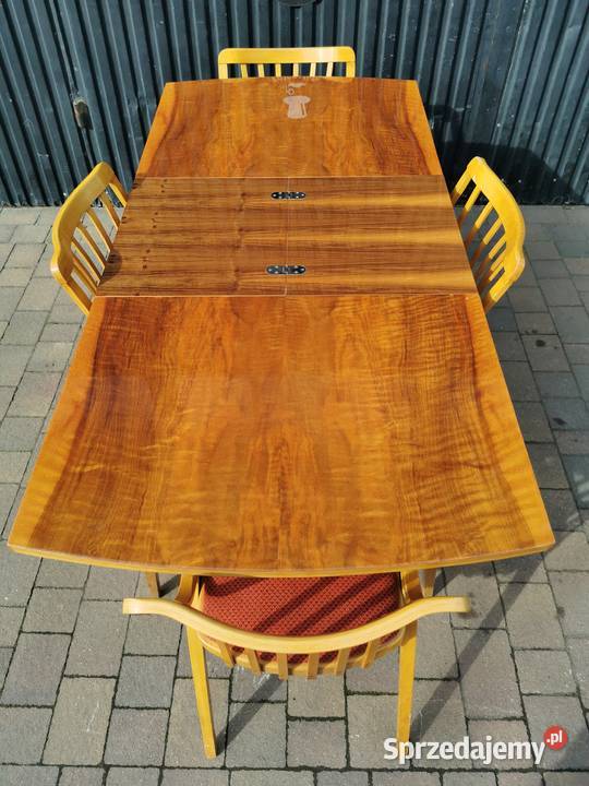 Stół JITONA krzesła TON proj L Volk śląskie