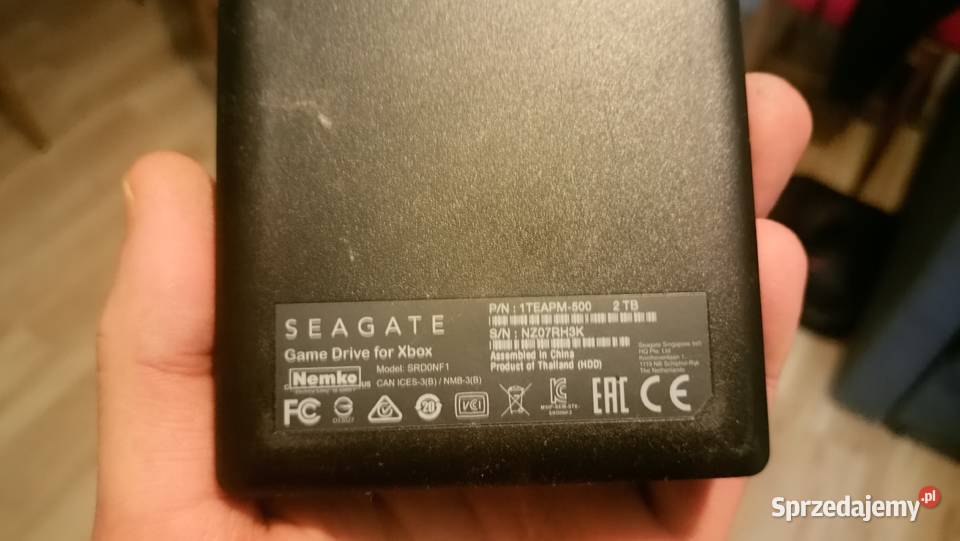 Okazja SEAGATE 2 TB DO XBOX ONE S X Dyski Poznań