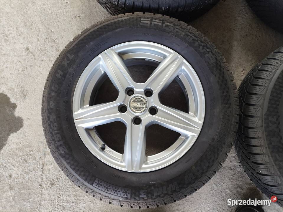Koła zimowe alufelgi 16 5x108 nowe opony 21565 Koła